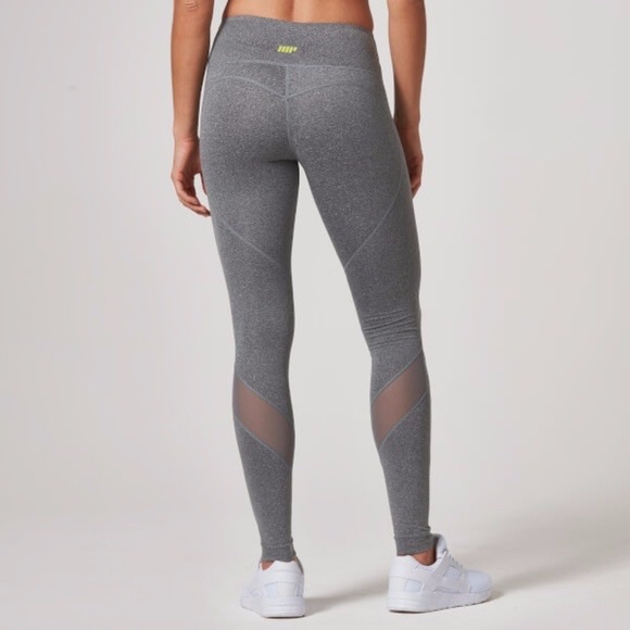 NWT My Protein Grey Heartbeat Leggings size xs - Picture 2 of 3